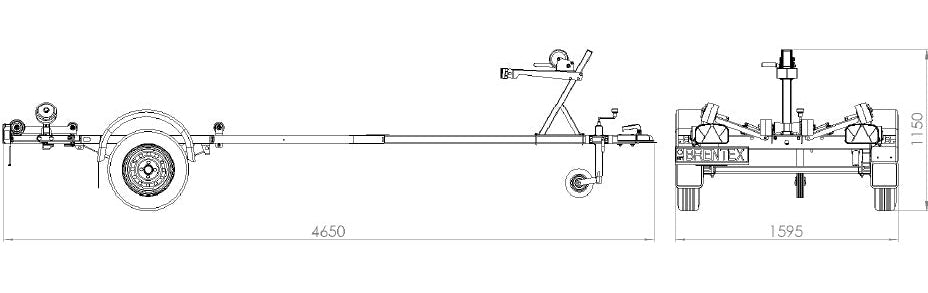 Brentex 5,1x1,9 (750kg) Jarruton