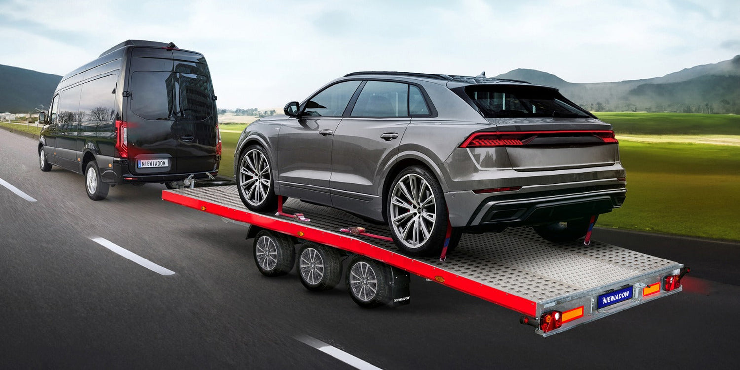 Autotraileri ajoneuvon kuljetukseen