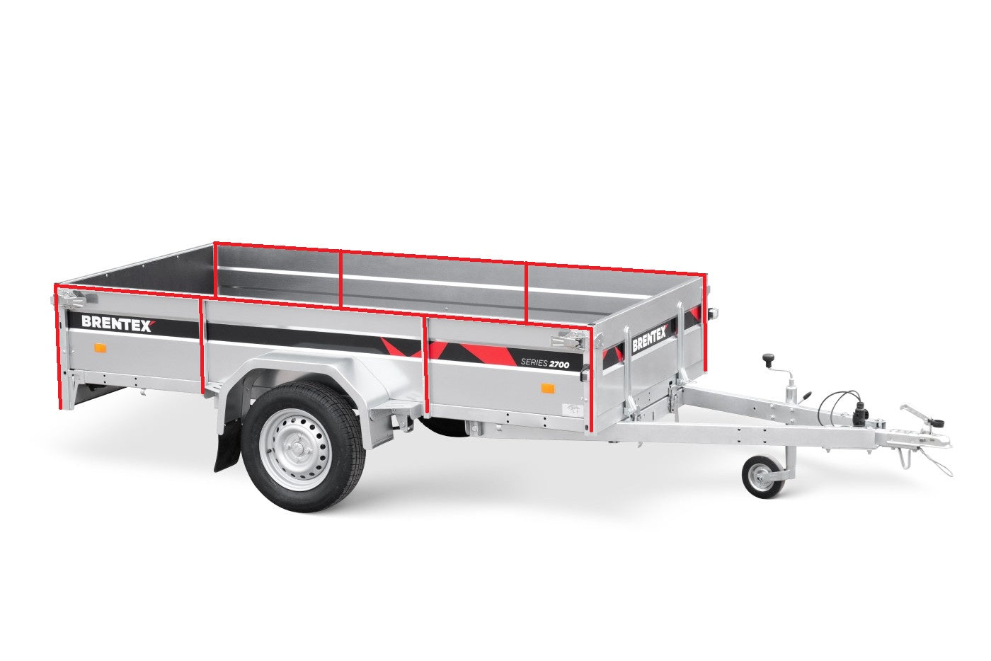 Brentex 2,7x1,5 750kg Jarruton