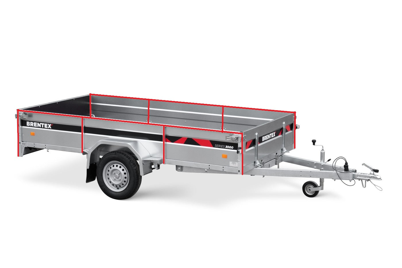 Brentex 3x1,5 750kg Jarruton