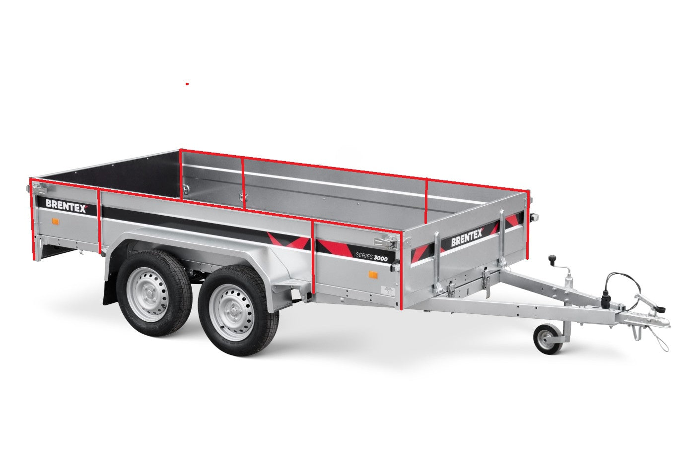 Brentex 3x1,5 750kg 2-Akselia