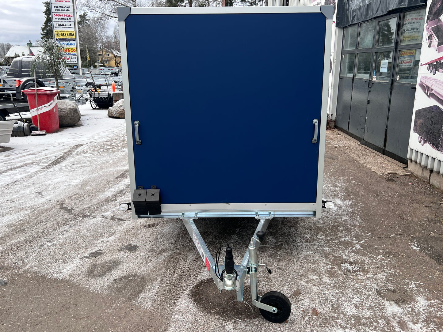 Koppikärry 248x150x150 750kg pariovet