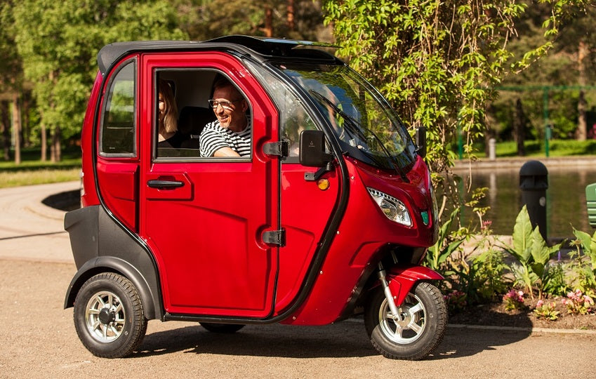 Kontio Motors Autokruiser, Burgundy PUN.