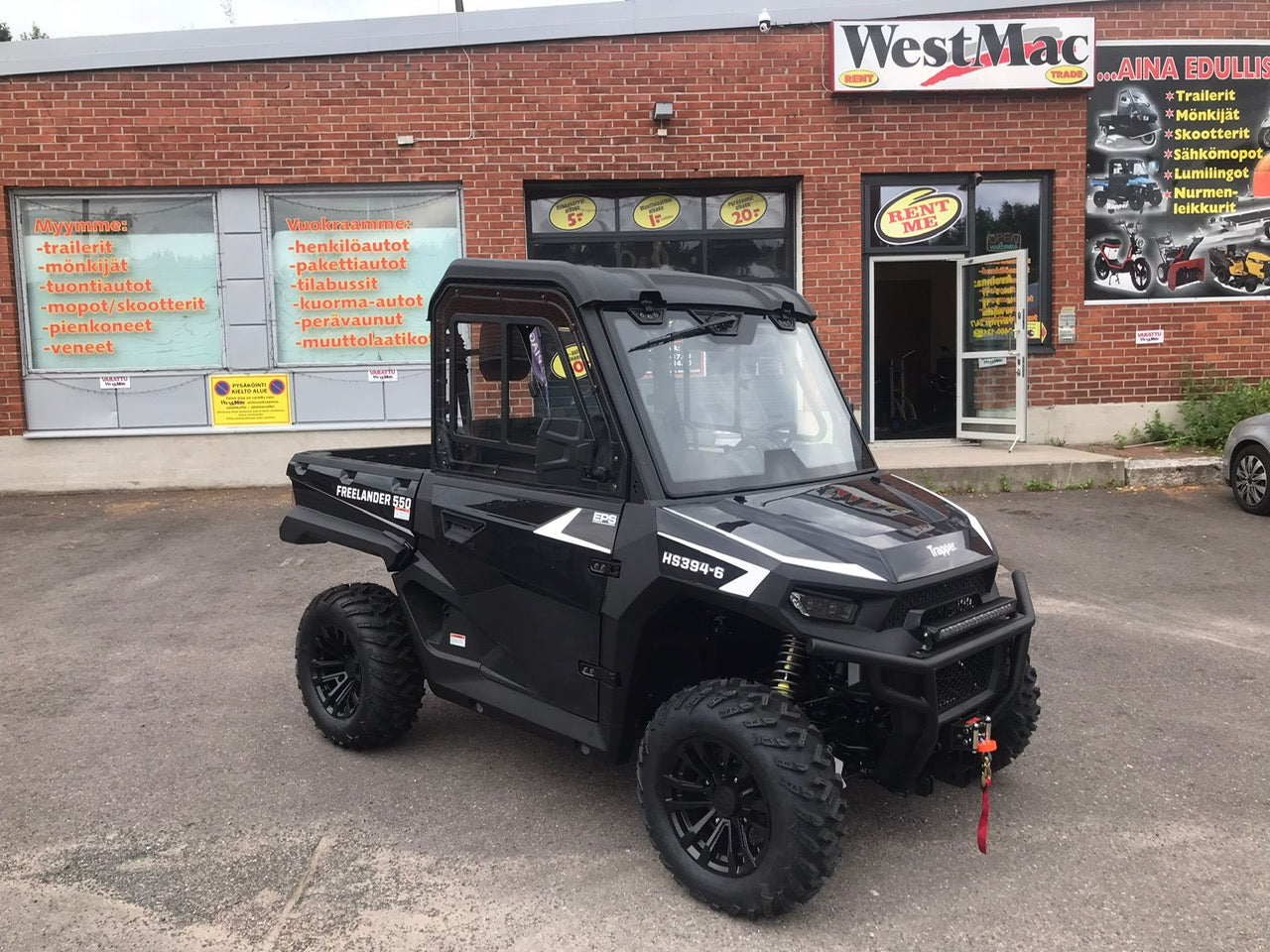 TRAPPER 550 T1B FREELANDER LÄMPÖHYTILLÄ