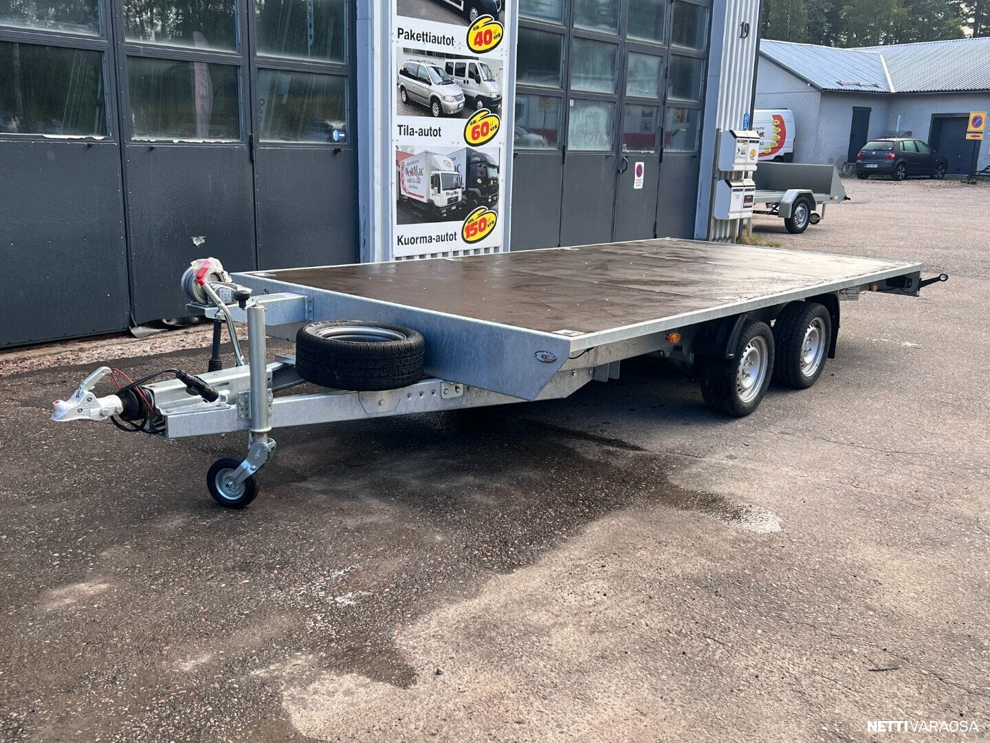 ATLAS 4,5X2,10 3500KG 2-aksel, ilman reunaa