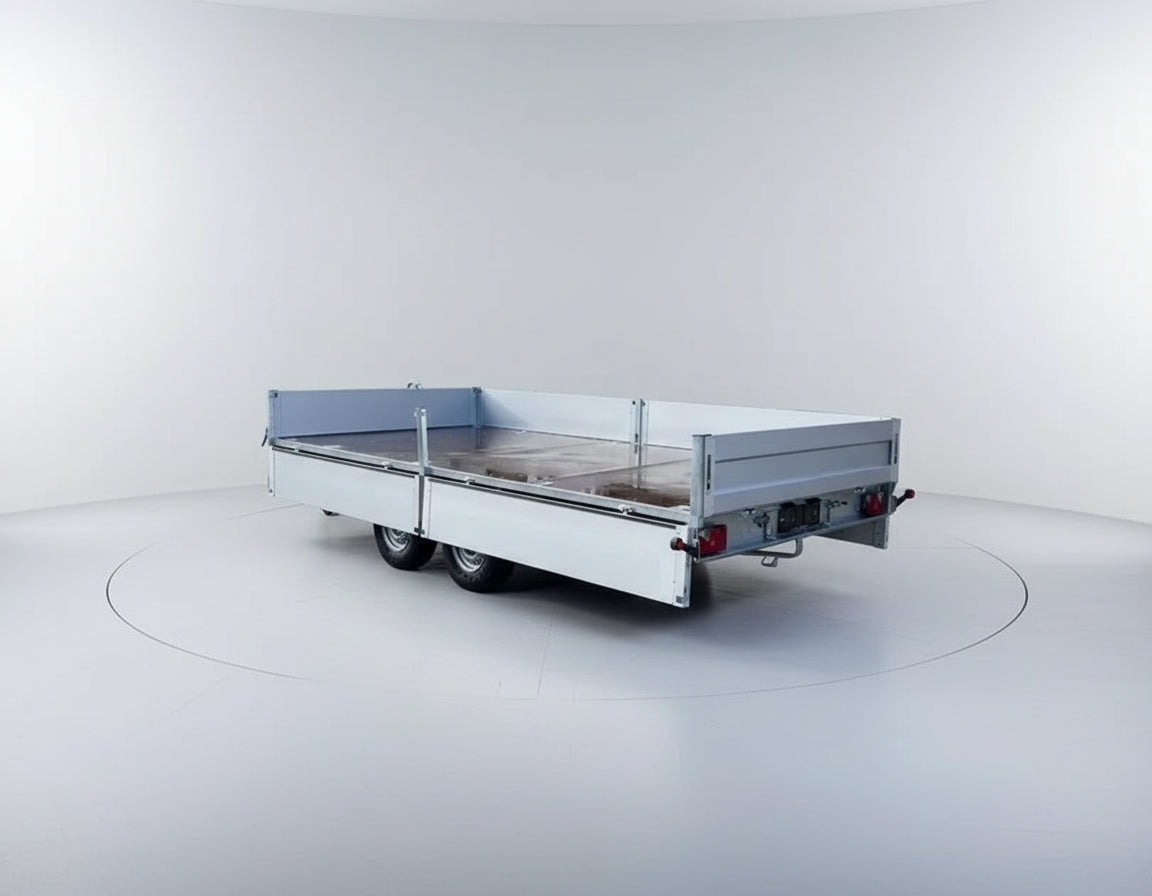 ATLAS 4,5X2,10 (2700-3500kg) 2-aksel, 40cm alumiinilaita