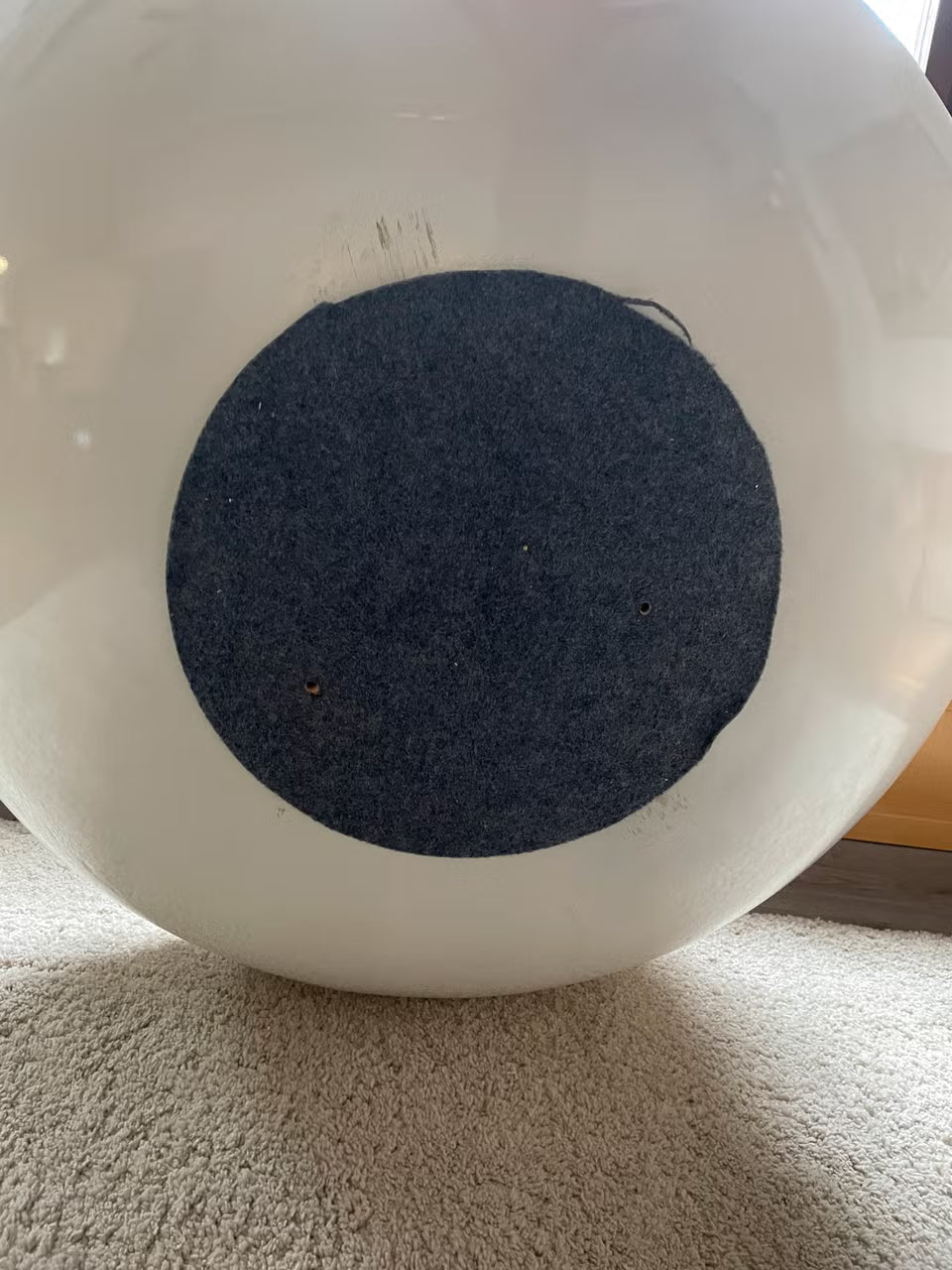 Pastilli Tuoli tyylinen Valk/ Musta keinonahka