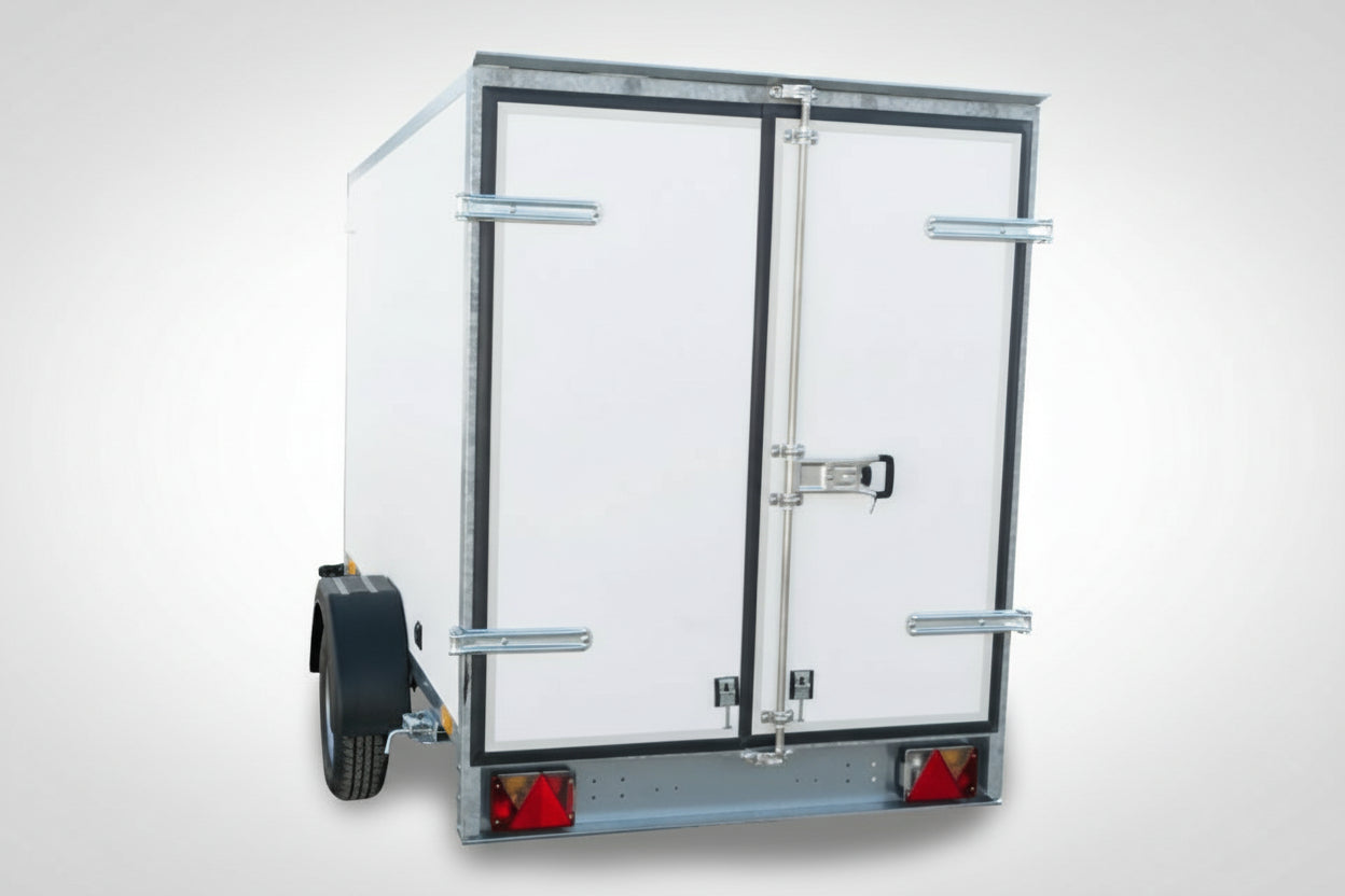 Koppikärry 248x150x150 750kg pariovet