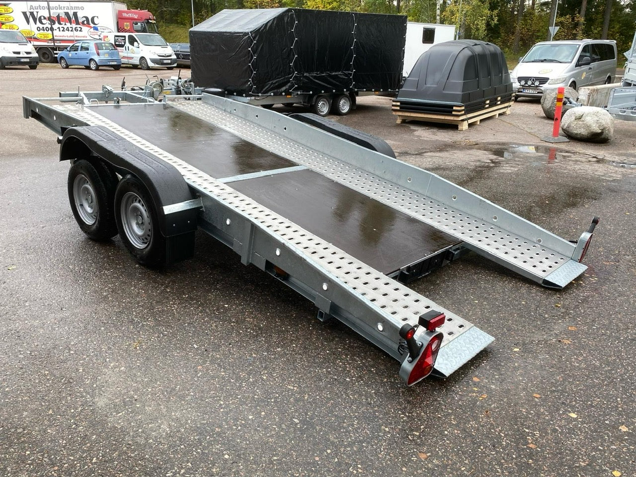 WENUS traileri 4,1X1,95 2700KG TÄYTE